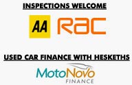 Hesketh Cars - Car Finance